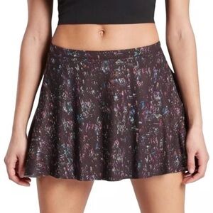 Athleta Dark Multicolor Mini Skirt